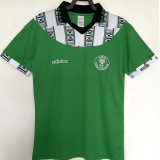 1994 Nigeria Home Green Retro Soccer Jersey