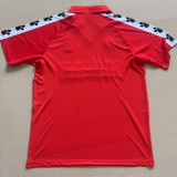 1991/1992 Real Oviedo Away Red Retro Soccer Jersey