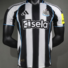 2025/26 Newcastle Home Player Version Soccer Jersey