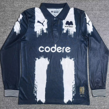 2025/26 Monterrey 80Th Anniversary Edition Long Sleeve Soccer Jersey 胸前队微是M