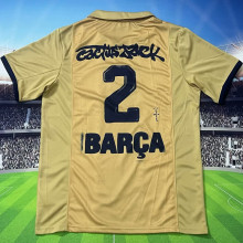 Travis Scott #2 BA Retro Style Fans Soccer Jersey  2000/2001