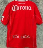 1998/1999 Deportivo Toluca Home Red Retro Soccer Jersey 托卢卡