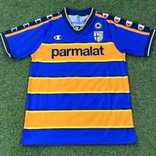 2002/2003 Parma Home Yellow Retro Soccer Jersey