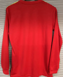 2018 Spain Home Red Retro Long Sleeve Jersey