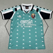 1995/1997 Osasuna Away Blue Retro Soccer Jersey