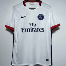 2015/16 PSG Away White Retro Soccer Jersey