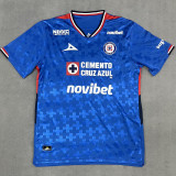 2025/26 Cruz Azul Home Blue Fans Soccer Jersey