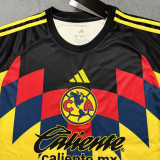 2025/26 Club America Home Fans Soccer Jersey 背后广告黑色