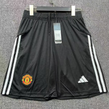 2025/26 M Utd Black Shorts Pants