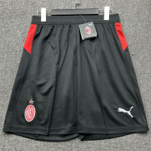 2025/26 AC Milan Home Black Short Pants