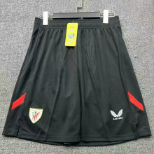 2025/26 Bilbao AT Home Home Black Shorts Pants