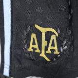 2024/25 Argentina 50th Anniversary Player Version Black Shorts Pants 球员版