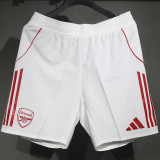 2025/26 ARS Home White Player Version Shorts Pants  (A+球员版)
