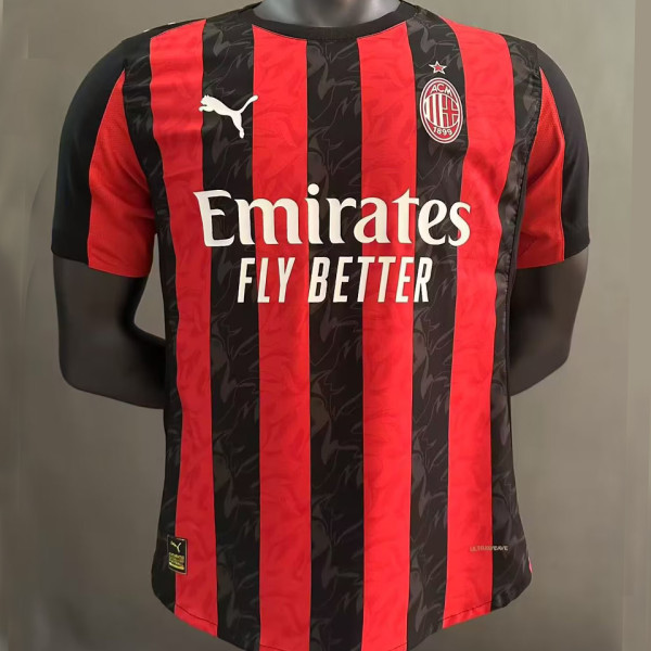 2025/26 AC Milan Home Player Version Soccer Jersey