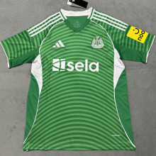 2025/26 Newcastle Away Green Fans Soccer Jersey