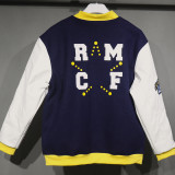 2025/26 RM Royal Blue Baseball Cotton Jacket