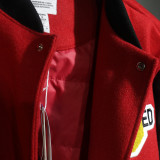 2025/26 M Utd Red Baseball Cotton Jacket