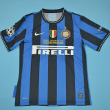 2009/10 In Milan Home Retro Player Version Soccer Jersey球员版