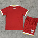 2025/26 Panama Home Red Kids Soccer Jersey