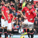 2013/14 M Utd Home Retro Player Version Soccer Jersey