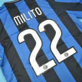 2009/10 In Milan Home Retro Player Version Soccer Jersey球员版