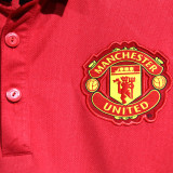 2013/14 M Utd Home Retro Player Version Soccer Jersey