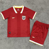 2025/26 Panama Home Red Kids Soccer Jersey