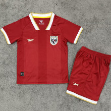2025/26 Panama Home Red Kids Soccer Jersey