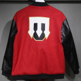 2025/26 M Utd Red Baseball Cotton Jacket