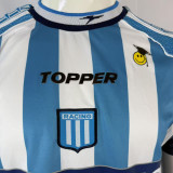 2002/2003 Racing Home Retro Soccer Jersey