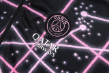 2025/26  PSG Black Jacket Tracksuit 喷墨