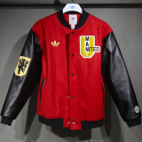 2025/26 M Utd Red Baseball Cotton Jacket