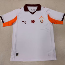 2025/26 Galatasaray Away White Fans Soccer Jersey 5 Stars 5星