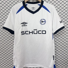 2025/26 Bielefeld Away White Fans Soccer Jersey 比勒费尔德