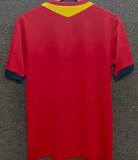 2013 Spain Home Red Retro Soccer Jersey