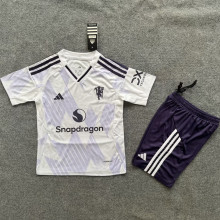 2025/26 M Utd Away Kids Soccer Jersey