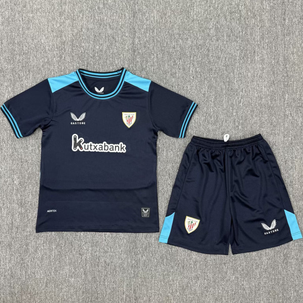 2025/26 Bilbao AT Away Kids Soccer Jersey