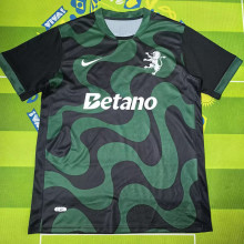 2025/26 Sporting Lisbon Away Fans Soccer Jersey 里斯本