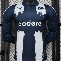 2025/26 Monterrey 80Th Anniversary Edition Player Version Long Sleeve Soccer Jersey 胸前队微是M长袖