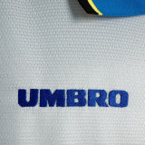 1997/98 In Milan Away White Retro Soccer Jersey