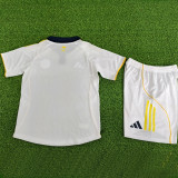 2024/25 Al Nassr 4TH White  Player Version Kids Soccer Jersey 球员版童装