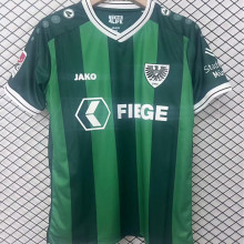 2025/26 Preuben Munster Home Green Fans Soccer Jersey 德乙 普鲁士明斯特