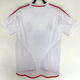 2004/2005 AC Milan Away White Retro Soccer Jersey