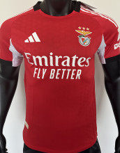 2025/26 Benfica Home Red Player Version Soccer Jersey