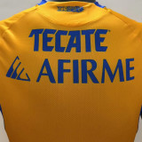 2025/26 Tigres Home Yellow Player Version Soccer Jersey