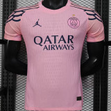 2025/26 PSG Third Pink Player Version Soccer Jersey