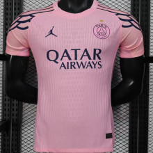 2025/26 PSG Third Pink Player Version Soccer Jersey