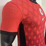 2025/26 Hong Kong Home Red Player Version Soccer Jersey