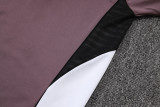 2025/26 M Utd Grey Purple Sweater Tracksuit