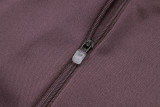 2025/26 M Utd Grey Purple Sweater Tracksuit